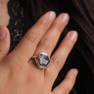 Melanin Sapphire Ring