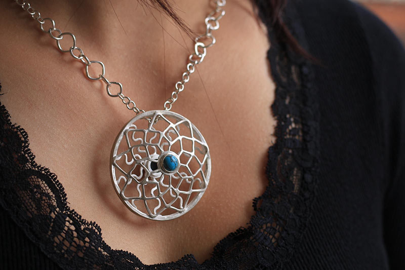 Eyes on Me Necklace - By Lauren
