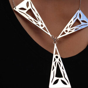 Akimbo Statement Pendant - by Tinaye